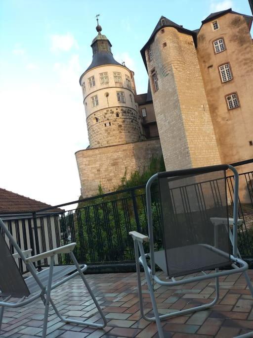 Appartement Au Pied Du Chateau Монбельяр Экстерьер фото